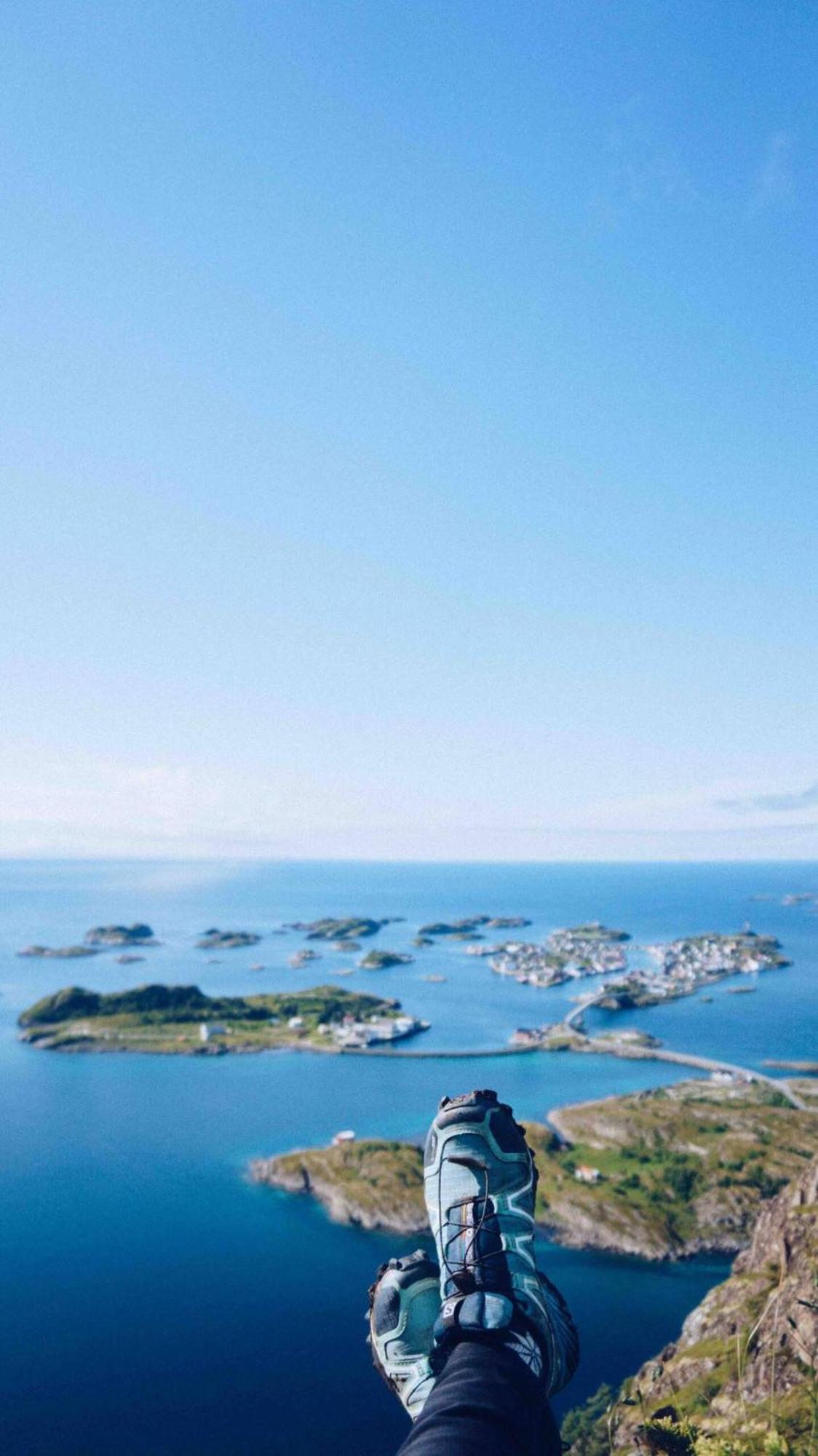 Oceanview Mini-House - Stunning Views Appartement Ramberg Buitenkant foto