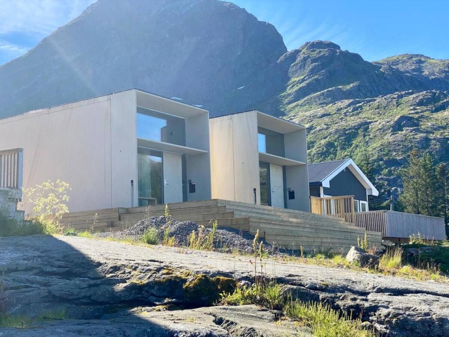 Oceanview Mini-House - Stunning Views Appartement Ramberg Buitenkant foto